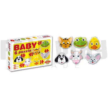 Baby puzzle - háziállat portré