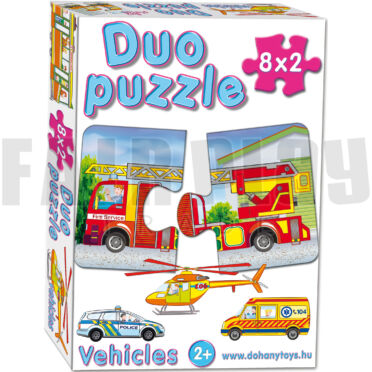 Duo puzzle - járművek