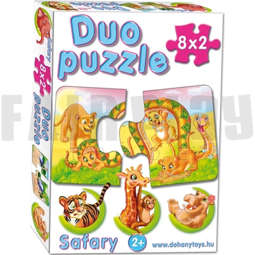 Duo puzzle - szafari