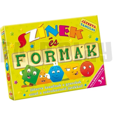 Színek és formák társasjáték