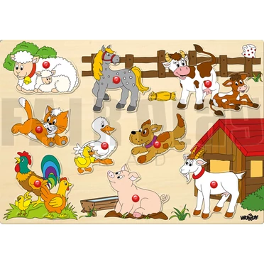 A ház körül puzzle