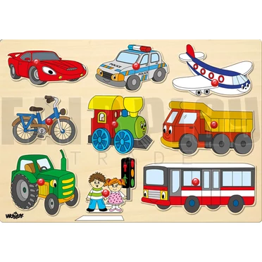 Autók puzzle