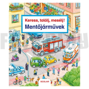Keress, találj, mesélj! - Mentőjárművek