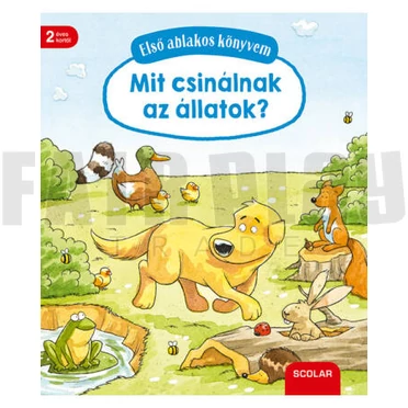 Első ablakos könyvem - Mit csinálnak az állatok?
