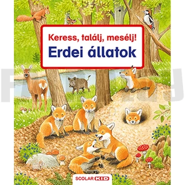 Keress, találj, mesélj! - Erdei állatok