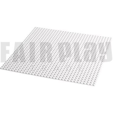 Lego építőlap - fehér