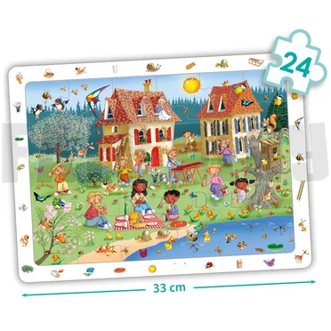 Évszakok megfigyelés puzzle