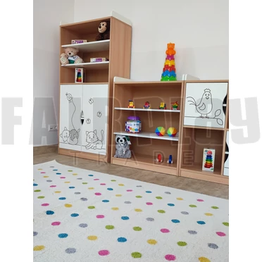 Pöttyös gyerekszőnyeg - 200x280