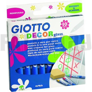 Giotto üveg kréta - 10 darabos