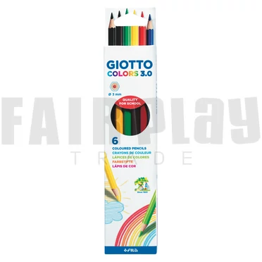 Giotto Colors 3.0 - 6 darabos színes ceruza