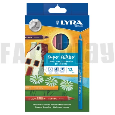 Lyra - Super Ferby - 12 darabos színes ceruza