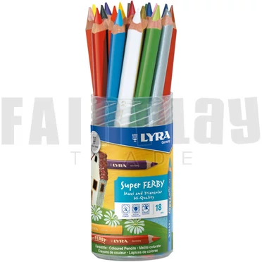 Lyra Super Ferby - 18 darabos színes ceruza