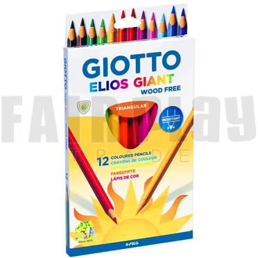 Giotto Elios Giant színes ceruza - 12 darabos