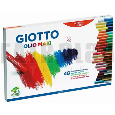 Giotto Maxi olajpasztell kréta - 48 darabos