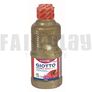 Giotto csillámos tempera - 0,25 liter - arany
