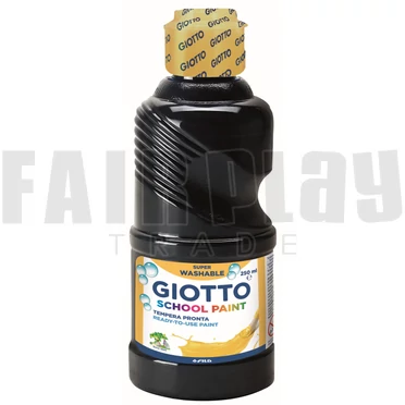 Giotto tempera - 0,25 liter - fekete