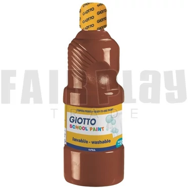 Giotto tempera - 0,5 liter -  barna