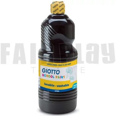 Giotto tempera - 1 liter -  fekete