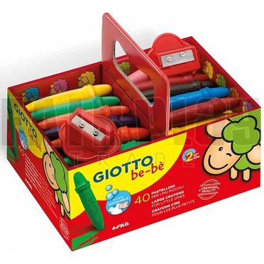 Giotto Be-bé zsírkréta készlet - 40 darabos