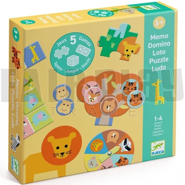 5in1 játék - Szavanna