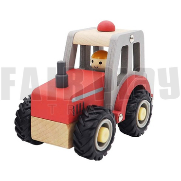 Járgányok - piros traktor -K