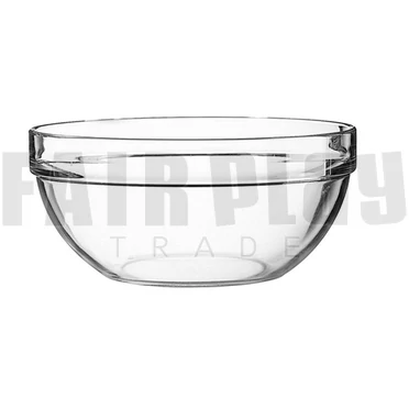Üveg salátástál - 14 cm