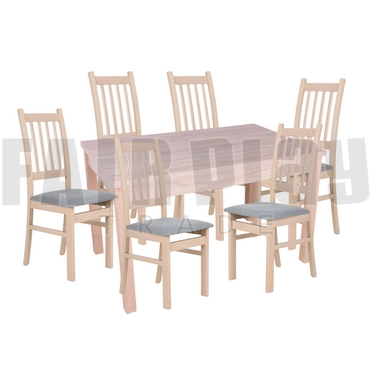 Berni asztal 6 székkel