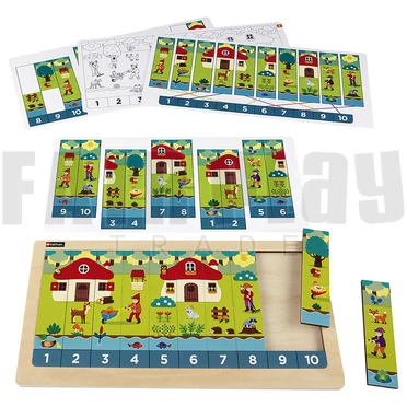 Szorgos manók matematikai fejlesztő játék