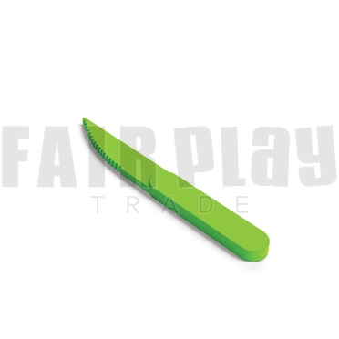 Műanyag kés- zöld