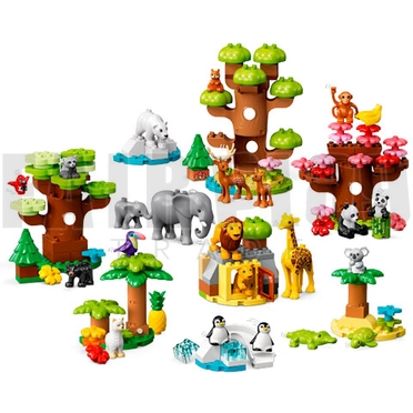 Lego duplo - A nagyvilág vadállatai