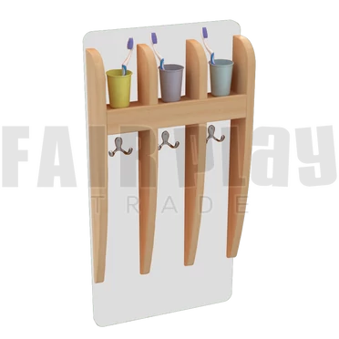 Koko 3 fakkos pohártartó - fehér