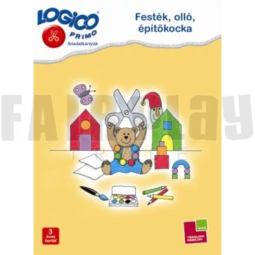 Logico Primo - Festék, olló, építőkocka