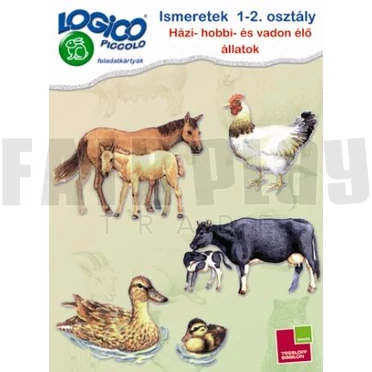 Logico Picollo - Ismeretek 1-2. osztály Házi-, hobbi- és vadon élő állatok