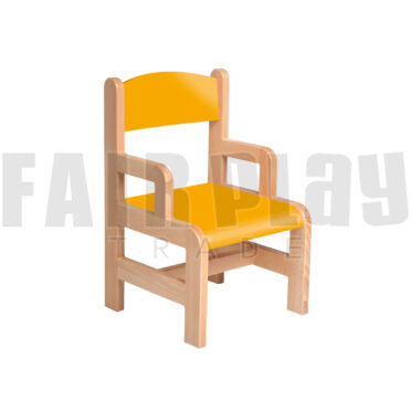 Karfás szék - narancs - 26 cm
