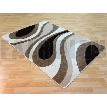 Krém hullám szőnyeg - 120x170 cm