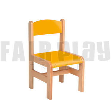 Lime szék - 34cm - narancs ülés + háttámla