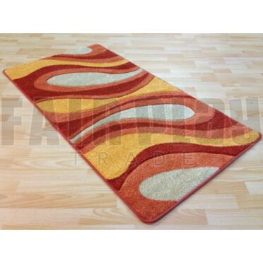Narancs hullám szőnyeg - 120x170 cm