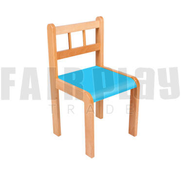 Peti szék - 26 cm kék ülés 
