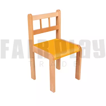 Peti szék - 26 cm narancs ülés 
