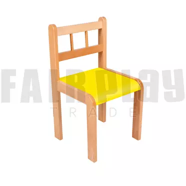 Peti szék - 34 cm sárga ülés 