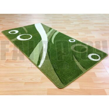 Zöld kör szőnyeg - 150x220 cm