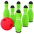 Zöld bowling szett