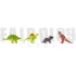 Kép 3/5 - Állatvilág - dinoszauruszok - 30 darabos
