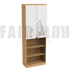 Kép 1/4 - Max szafari polcos szekrény - D-fehér